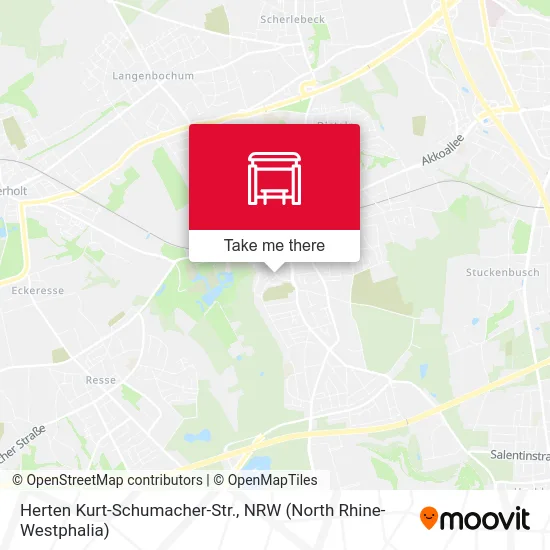Карта Herten Kurt-Schumacher-Str.