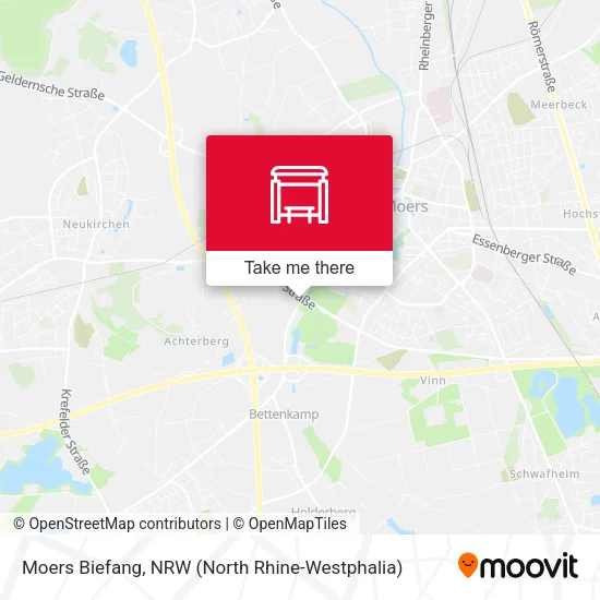 Карта Moers Biefang