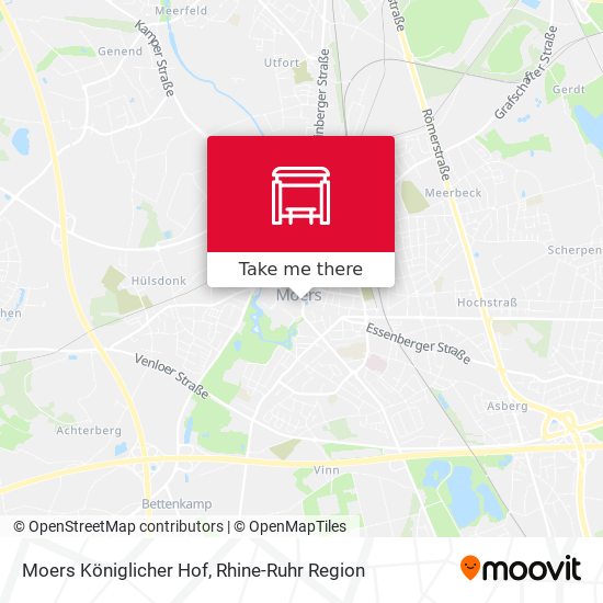 Moers Königlicher Hof map