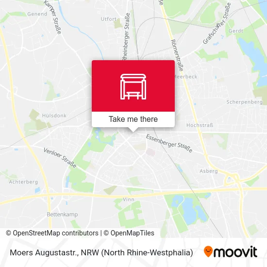 Карта Moers Augustastr.