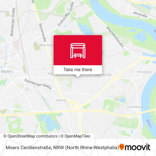 Карта Moers Cecilienstraße