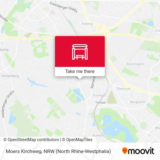 Карта Moers Kirchweg