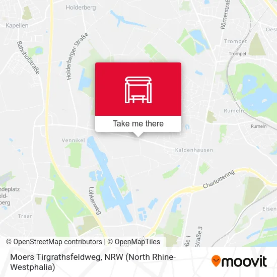 Карта Moers Tirgrathsfeldweg