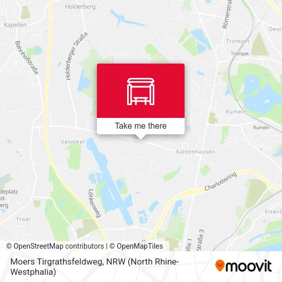 Карта Moers Tirgrathsfeldweg