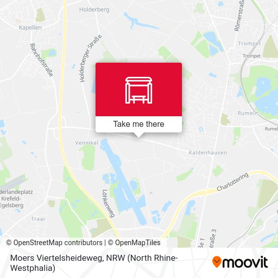 Карта Moers Viertelsheideweg