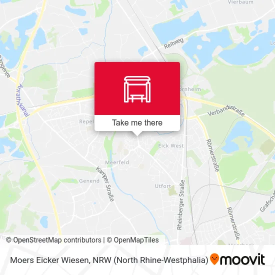 Карта Moers Eicker Wiesen