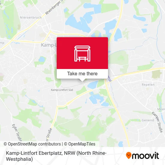 Карта Kamp-Lintfort Ebertplatz