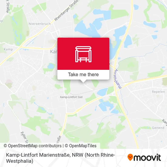Kamp-Lintfort Marienstraße map
