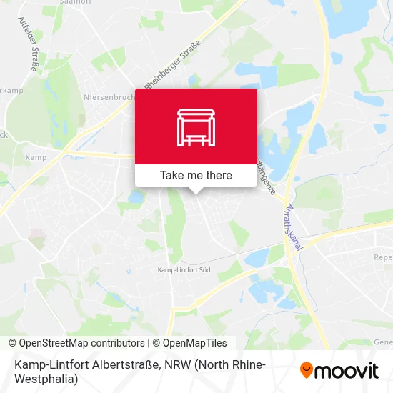 Kamp-Lintfort Albertstraße map