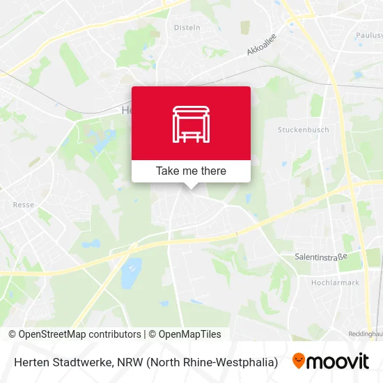 Herten Stadtwerke map