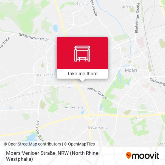 Moers Venloer Straße map