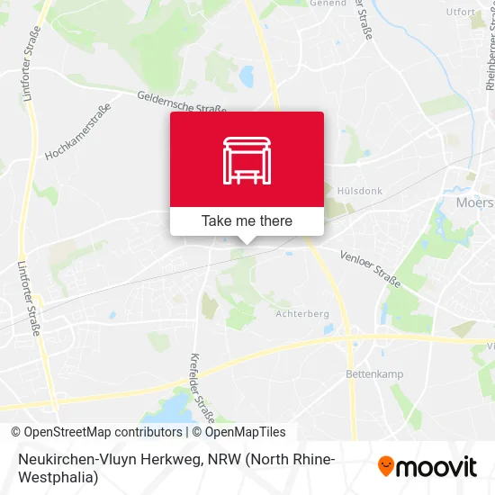 Neukirchen-Vluyn Herkweg map