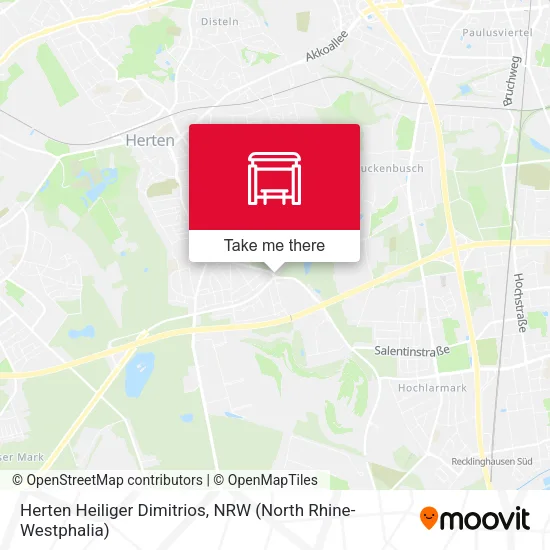Карта Herten Heiliger Dimitrios