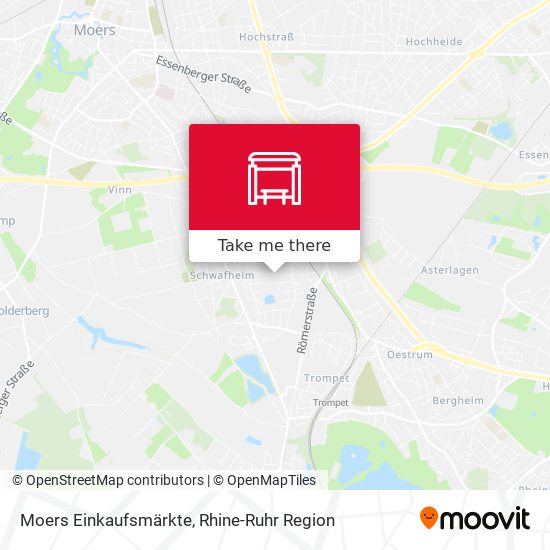 Moers Einkaufsmärkte map