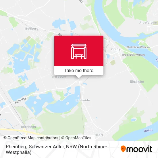 Карта Rheinberg Schwarzer Adler