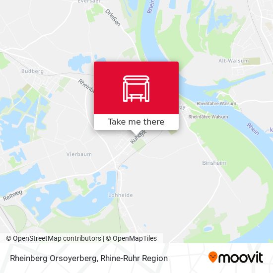 Rheinberg Orsoyerberg map