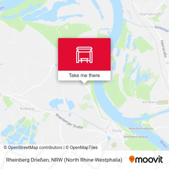 Карта Rheinberg Drießen