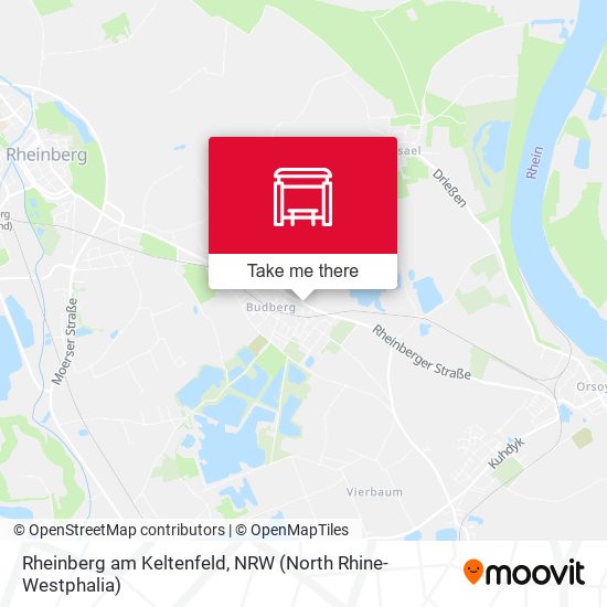 Rheinberg am Keltenfeld map