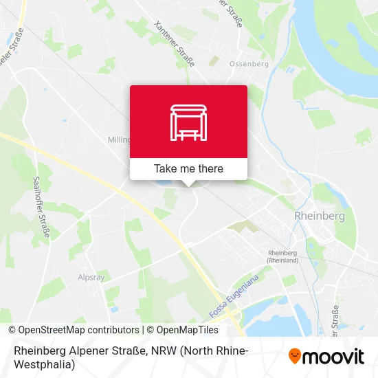 Карта Rheinberg Alpener Straße
