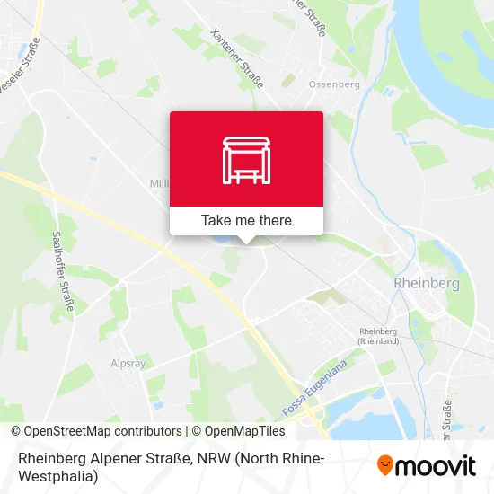 Карта Rheinberg Alpener Straße