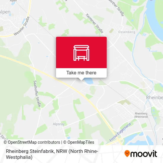 Карта Rheinberg Steinfabrik