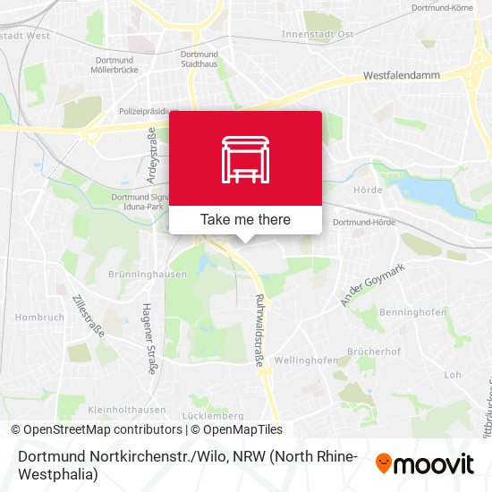 Dortmund Nortkirchenstr./Wilo map
