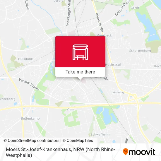 Moers St.-Josef-Krankenhaus map