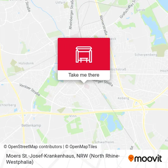 Moers St.-Josef-Krankenhaus map