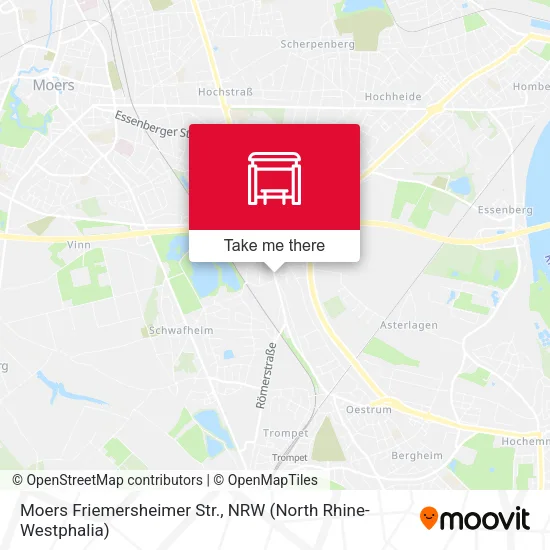 Карта Moers Friemersheimer Str.
