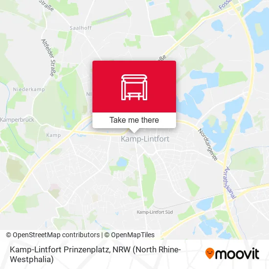 Карта Kamp-Lintfort Prinzenplatz