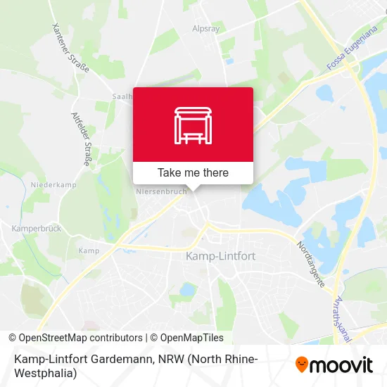 Карта Kamp-Lintfort Gardemann