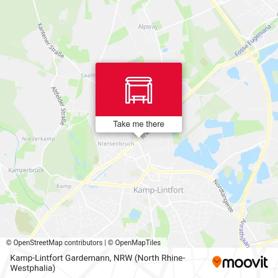 Карта Kamp-Lintfort Gardemann