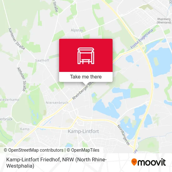 Kamp-Lintfort Friedhof map