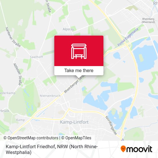 Kamp-Lintfort Friedhof map