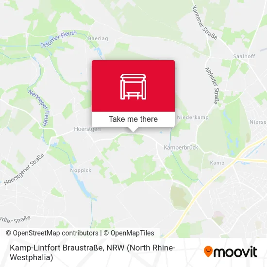 Kamp-Lintfort Braustraße map