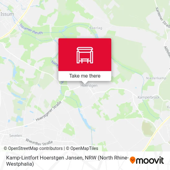 Карта Kamp-Lintfort Hoerstgen Jansen