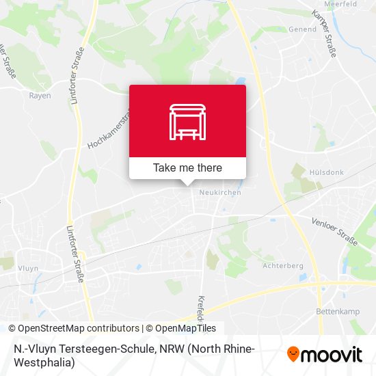 N.-Vluyn Tersteegen-Schule map