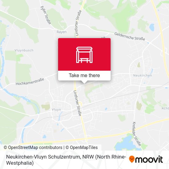 Карта Neukirchen-Vluyn Schulzentrum