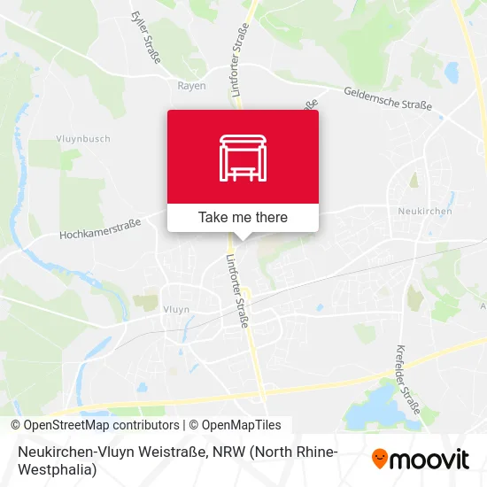 Neukirchen-Vluyn Weistraße map