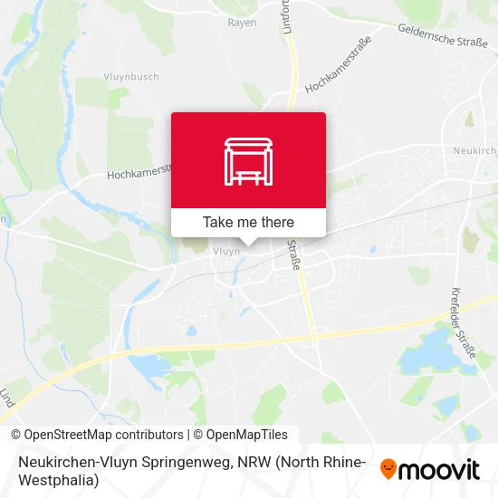 Карта Neukirchen-Vluyn Springenweg