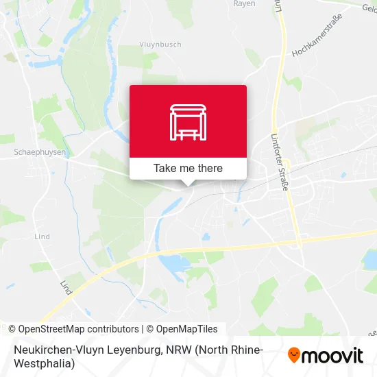 Карта Neukirchen-Vluyn Leyenburg