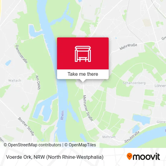 Карта Voerde Ork