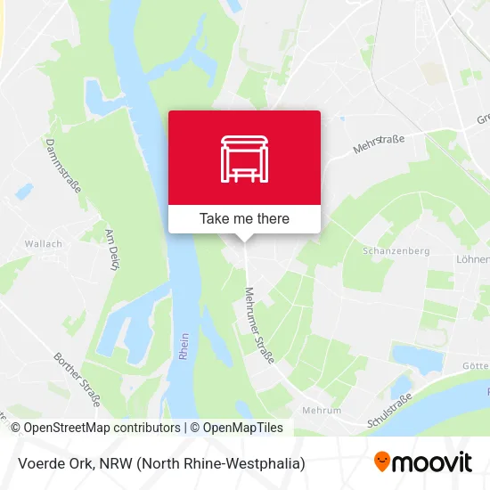 Карта Voerde Ork