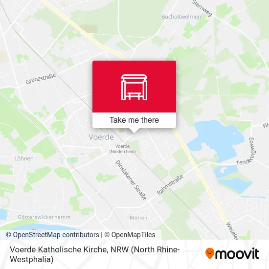 Voerde Katholische Kirche map