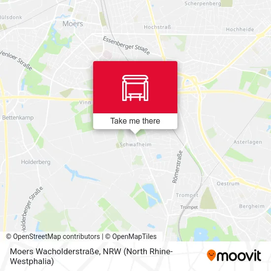 Карта Moers Wacholderstraße