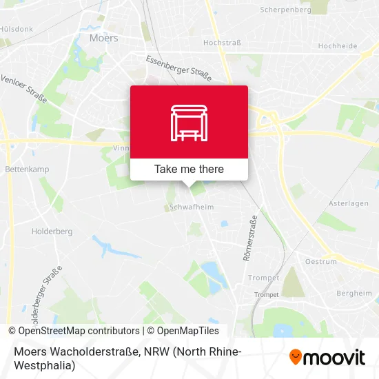Карта Moers Wacholderstraße