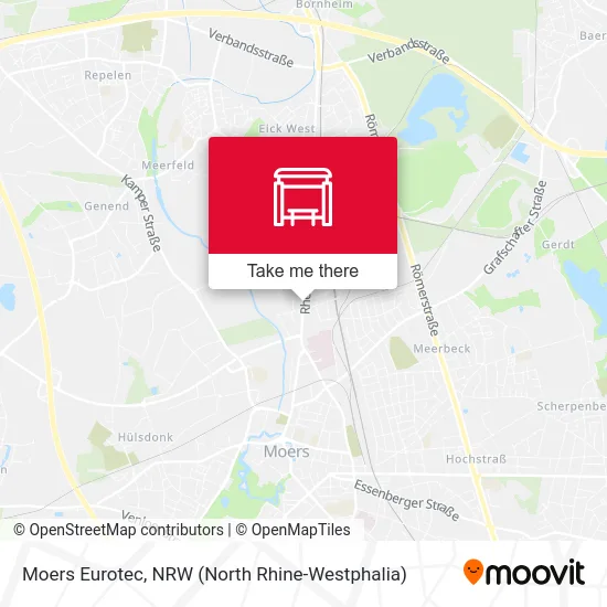 Карта Moers Eurotec