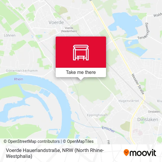 Voerde Hauerlandstraße map