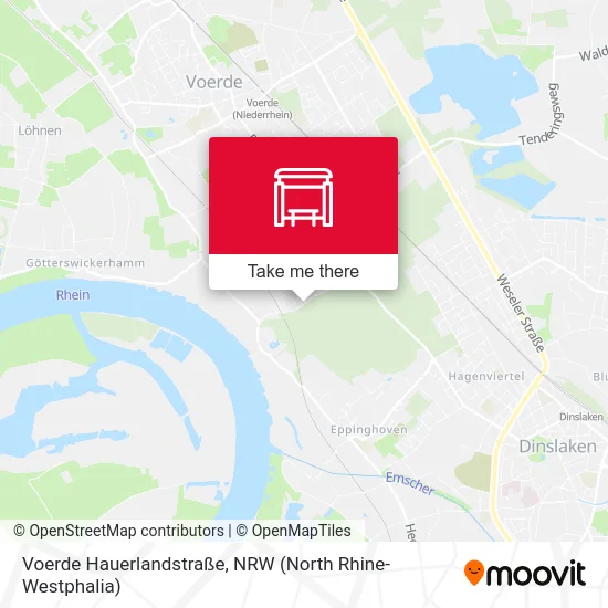 Voerde Hauerlandstraße map