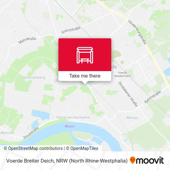 Voerde Breiter Deich map